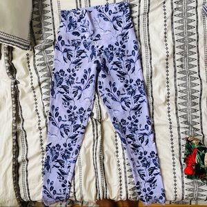 DIY Lavender Floral Leggings from CorePower Yoga